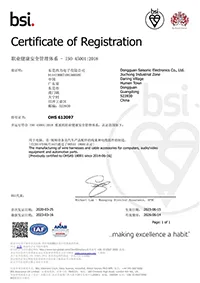 ISO45001 Certification