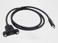 Panel-Mount USB Cable Assembly